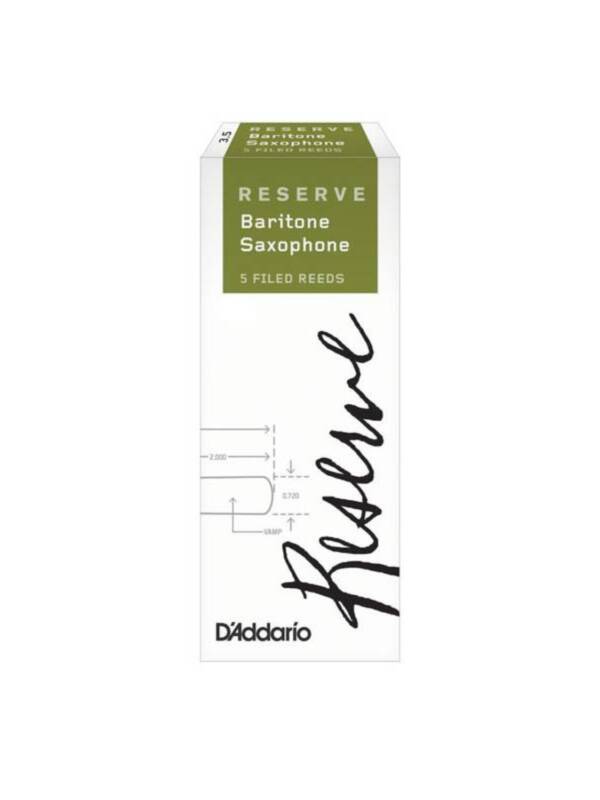 Rico Reserve Baritone Saxophone Reeds pack of 5