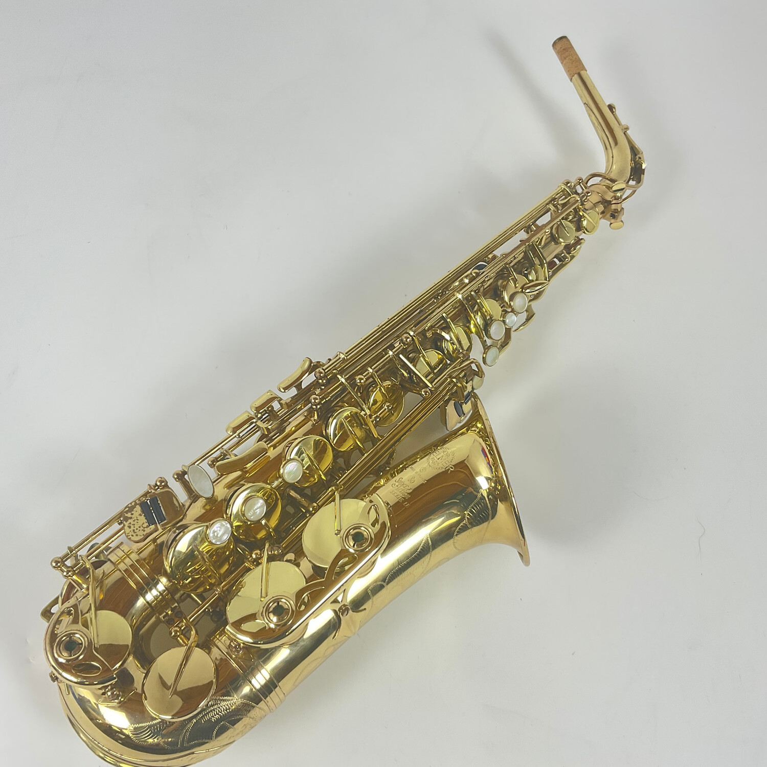 Used Selmer Super Action 80 Series II Eb Alto Saxophone (SN: N.541711)