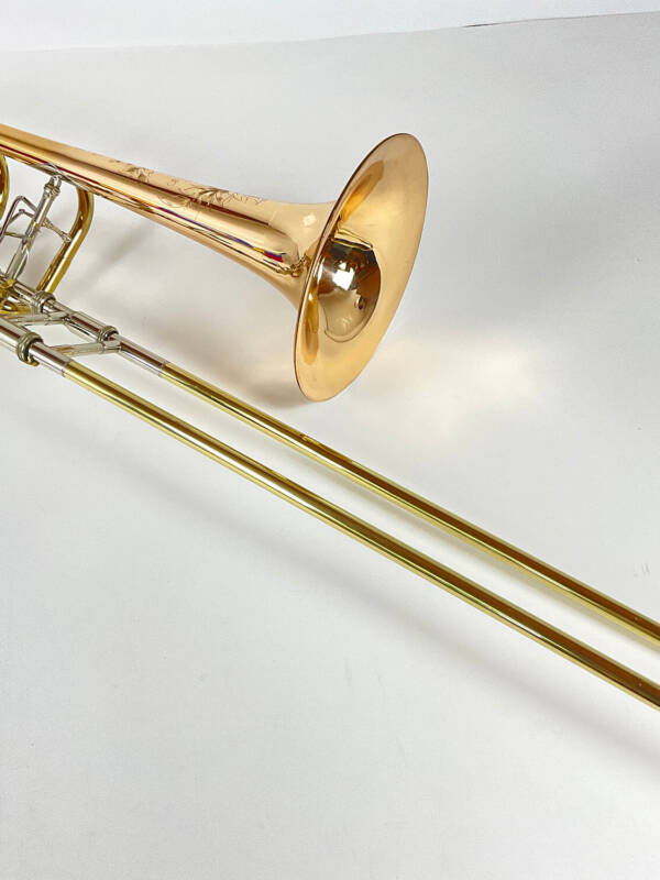 Used S. E. Shires Bb/F/D Dependent Bass Trombone (SN: 12509)