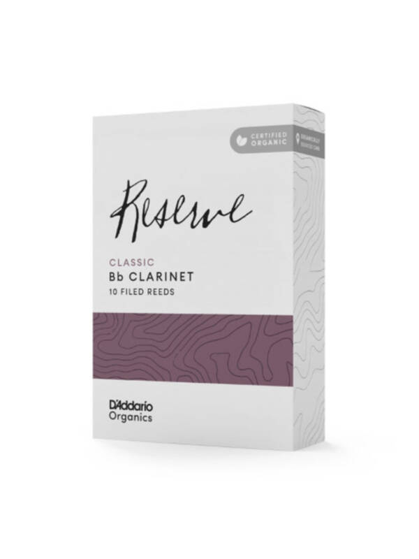 D'Addario Organic Reserve Classic Bb Clarinet Reeds