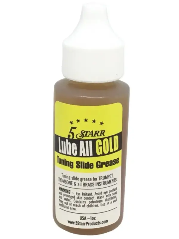 5 Starr Lube All Gold Tuning Slide Grease 1oz.