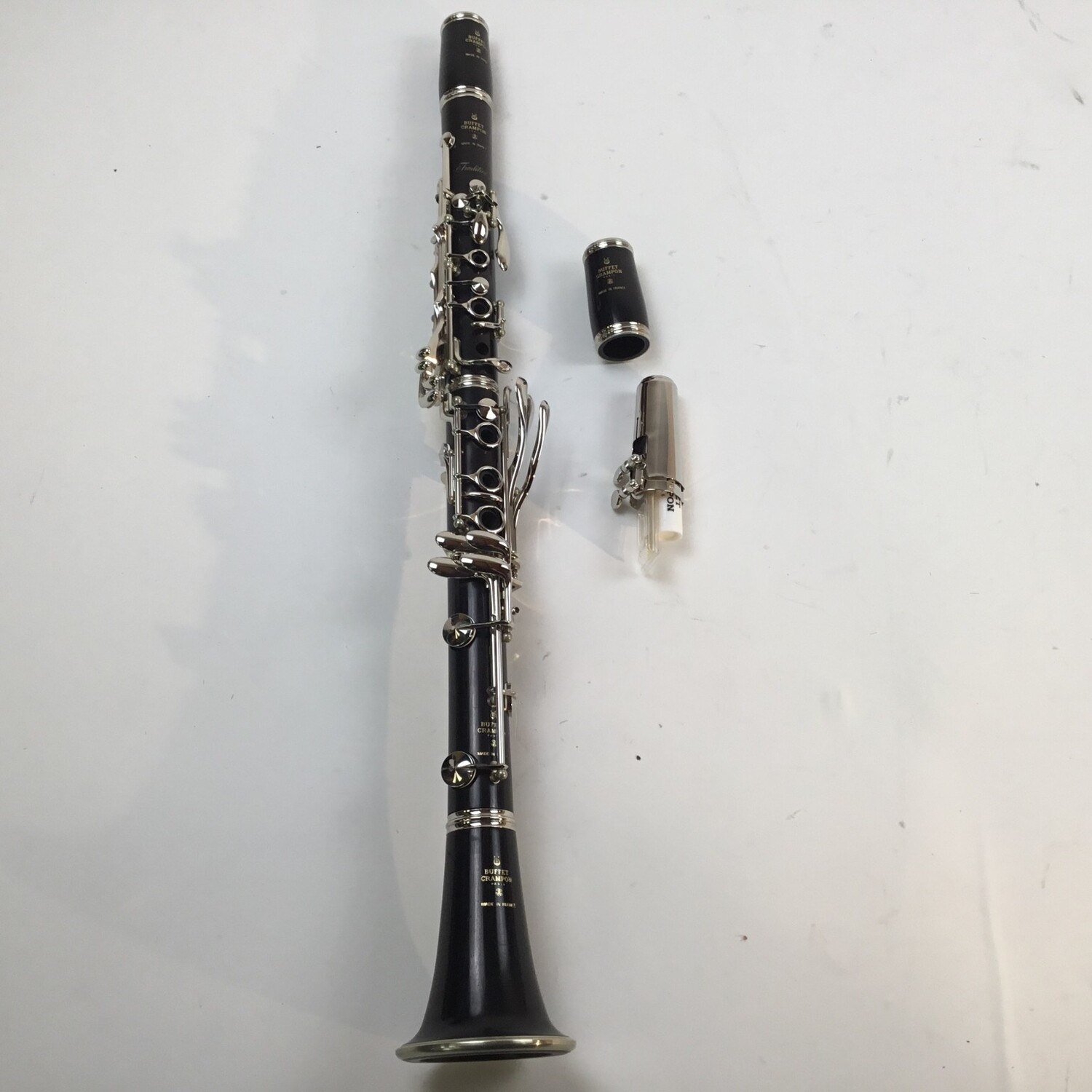 Demo Buffet 'Tradition' Bb Clarinet Nickel Plated Keys (SN: 705868)