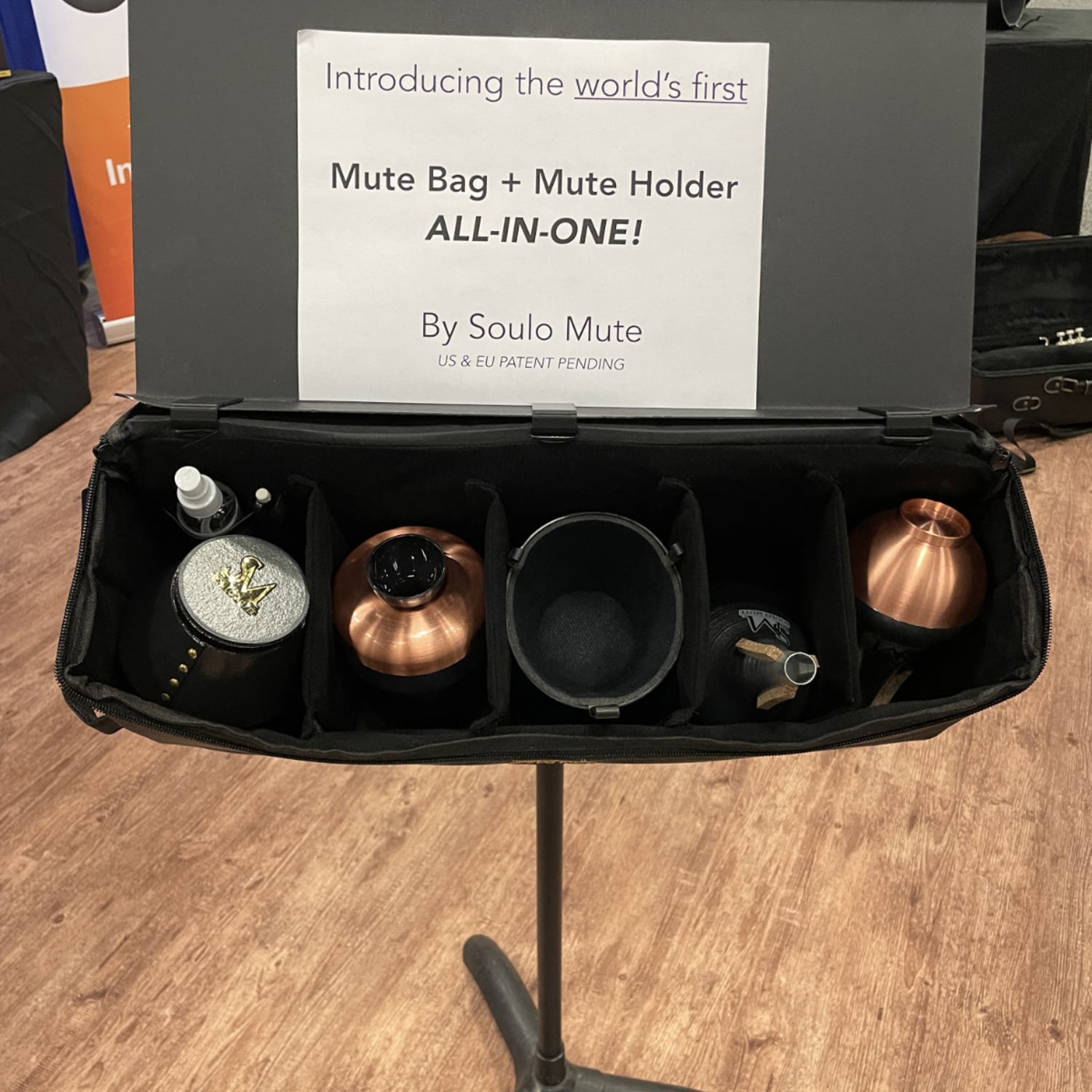 Soulo Mute Trumpet Mute Bag