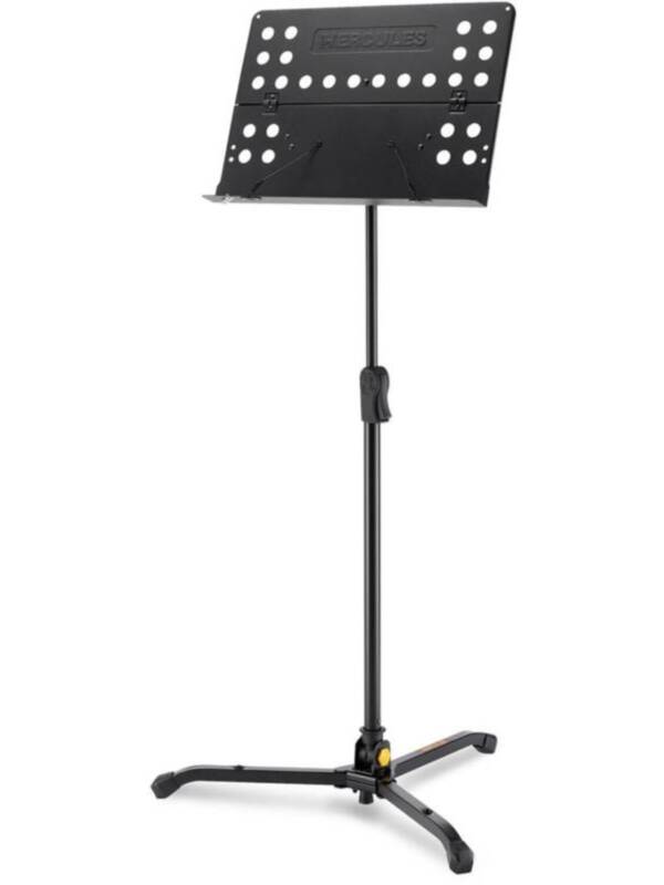 Hercules Orchestra Stand Perforated Desk w/ Swivel Legs