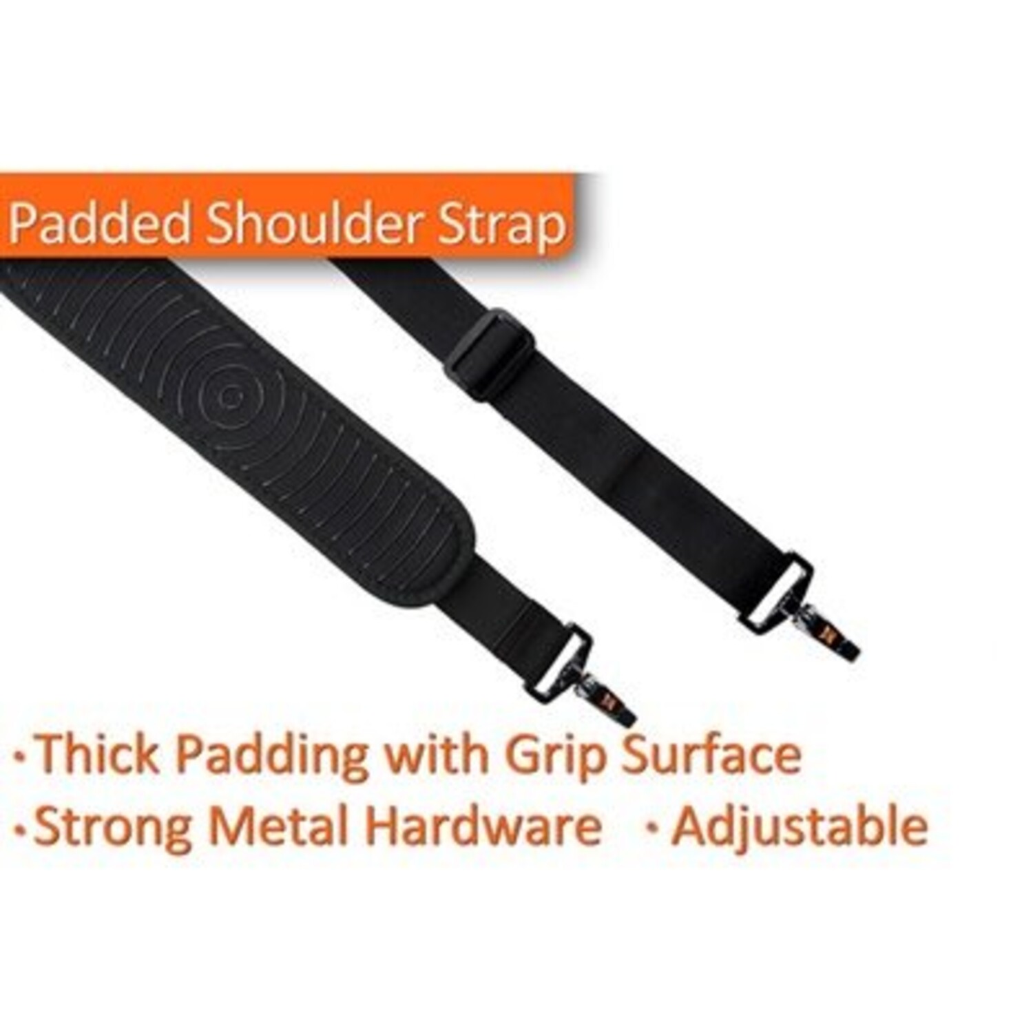 Protec SHSTRAP Shoulder Strap Padded (Metal Hardware) - Image 2